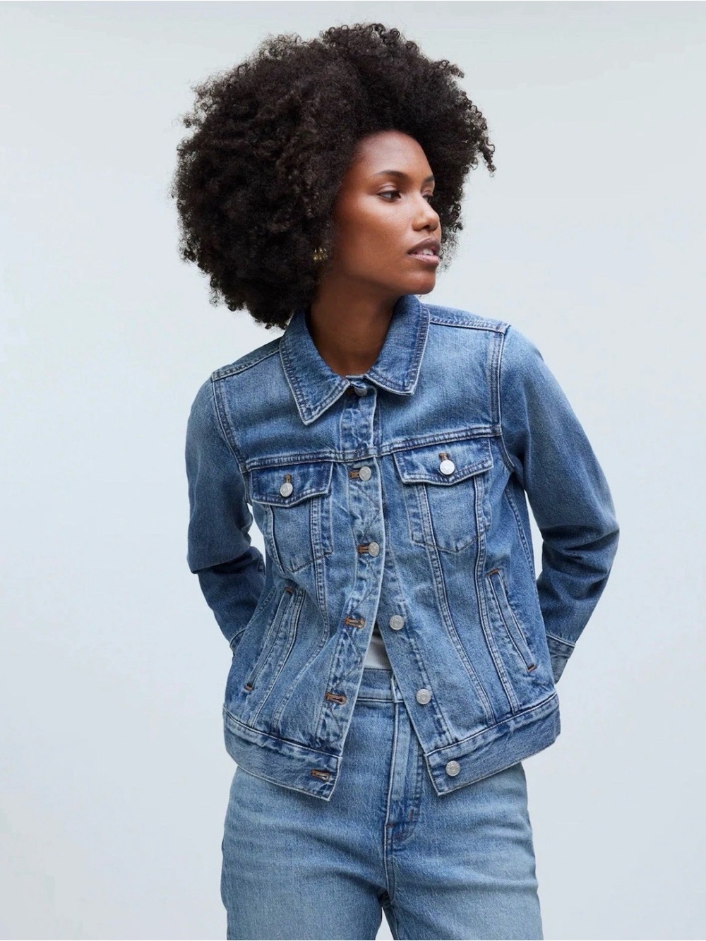 NWT Madewell Medford Wash Jean Jacket Small
